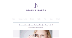 Desktop Screenshot of joannahardy.com